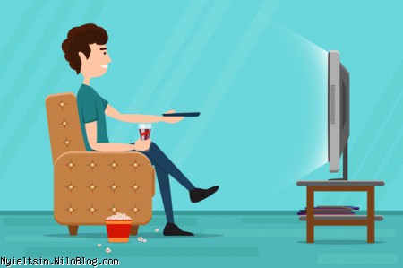 تماشای تلویزیون برای تسلط زبان
